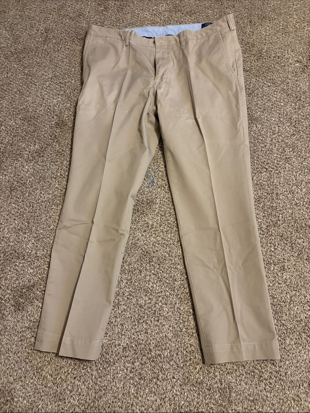 Ralph Lauren Khaki Straight-Leg Chinos